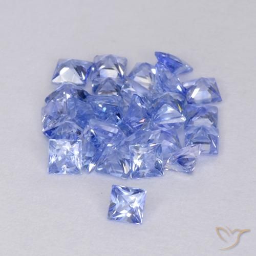 Shop natural 1.82ct Bleu clair Saphir gems, Carré, from Sri Lanka at GemSelect. In stock, global shipping!