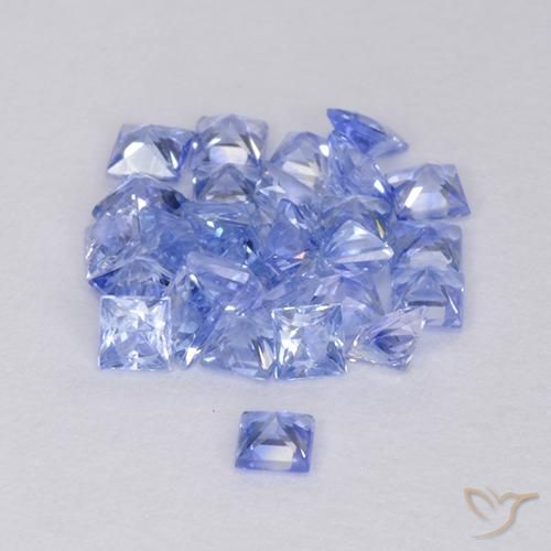 Shop natural 1.82ct Bleu clair Saphir gems, Carré, from Sri Lanka at GemSelect. In stock, global shipping!
