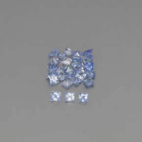 Achetez naturel 1,21ct bleue saphir gems, carré, en provenance sri lanka chez gemselect. en stock, livraison internationale!