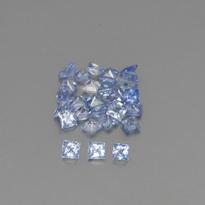 Achetez naturel 1,21ct bleue saphir gems, carré, en provenance sri lanka chez gemselect. en stock, livraison internationale!