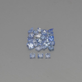 Achetez naturel 1,21ct bleue saphir gems, carré, en provenance sri lanka chez gemselect. en stock, livraison internationale!