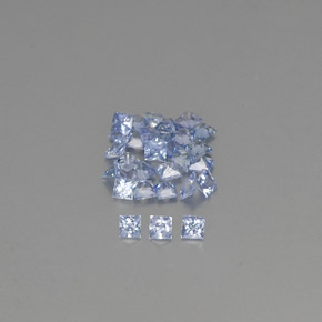 Achetez naturel ct bleue saphir gems, carré, en provenance sri lanka (ceylan) chez gemselect. en stock, livraison internationale!