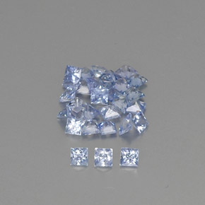 Achetez naturel ct bleue saphir gems, carré, en provenance sri lanka (ceylan) chez gemselect. en stock, livraison internationale!