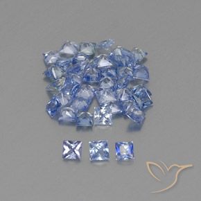 Shop natural 1.95ct Bleu pastel Saphir gems, Carré, from Sri Lanka at GemSelect. In stock, global shipping!