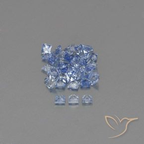 Shop natural 2.70ct Bleu pastel Saphir gems, Carré, from Sri Lanka at GemSelect. In stock, global shipping!