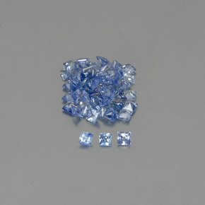 Achetez naturel ct bleue saphir gems, carré, en provenance sri lanka (ceylan) chez gemselect. en stock, livraison internationale!