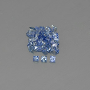 Achetez naturel ct bleue saphir gems, carré, en provenance sri lanka chez gemselect. en stock, livraison internationale!