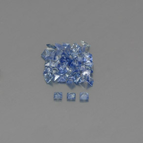 Achetez naturel ct bleue saphir gems, carré, en provenance sri lanka chez gemselect. en stock, livraison internationale!