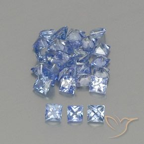 Shop natural 2.03ct Bleu pastel Saphir gems, Carré, from Sri Lanka at GemSelect. In stock, global shipping!