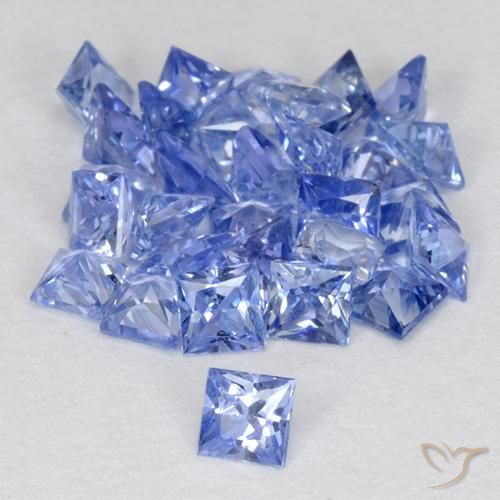 Shop natural 2.47ct Bleu pastel Saphir gems, Carré, from Sri Lanka at GemSelect. In stock, global shipping!