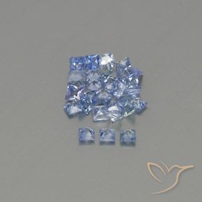 Shop natural 1.88ct Bleu pastel Saphir gems, Carré, from Sri Lanka at GemSelect. In stock, global shipping!