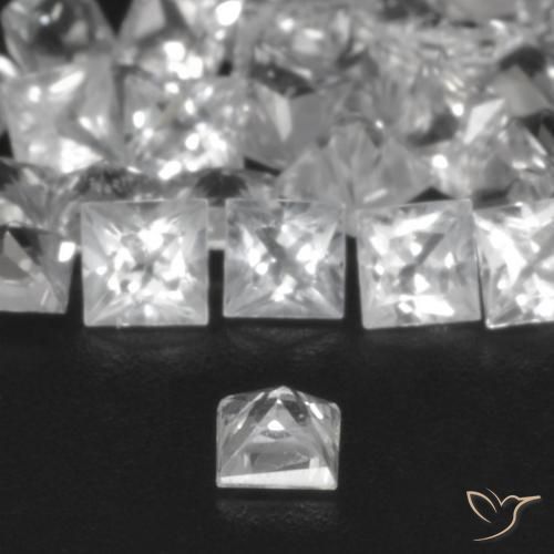Shop natural 2.51ct Blanc Saphir gems, Carré, from Madagascar at GemSelect. In stock, global shipping!