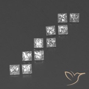 Shop natural 1.28ct Blanc Saphir gems, Carré, from Madagascar at GemSelect. In stock, global shipping!