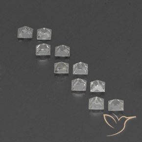 Shop natural 1.28ct Blanc Saphir gems, Carré, from Madagascar at GemSelect. In stock, global shipping!
