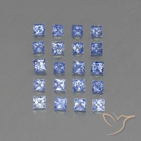 Shop natural 2.17ct Bleu pastel Saphir gems, Carré, from Sri Lanka at GemSelect. In stock, global shipping!