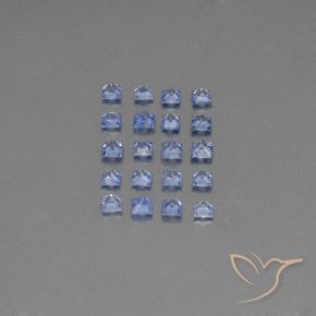 Shop natural 2.17ct Bleu pastel Saphir gems, Carré, from Sri Lanka at GemSelect. In stock, global shipping!