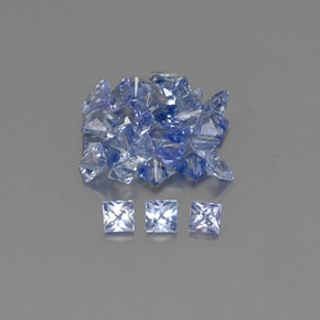 Achetez naturel ct bleue saphir gems, carré, en provenance sri lanka (ceylan) chez gemselect. en stock, livraison internationale!