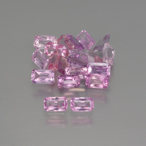 Achetez naturel ct multicolore saphir gems, taille émeraude, en provenance tanzanie chez gemselect. en stock, livraison internationale!