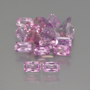 Achetez naturel ct multicolore saphir gems, taille émeraude, en provenance tanzanie chez gemselect. en stock, livraison internationale!
