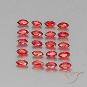 Shop natural 2.35ct Rouge feu Saphir gems, Marquise, from Tanzanie at GemSelect. In stock, global shipping!