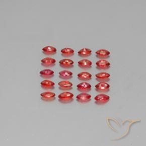 Shop natural 2.35ct Rouge feu Saphir gems, Marquise, from Tanzanie at GemSelect. In stock, global shipping!
