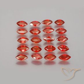Shop natural 3.83ct Rouge feu Saphir gems, Marquise, from Tanzanie at GemSelect. In stock, global shipping!