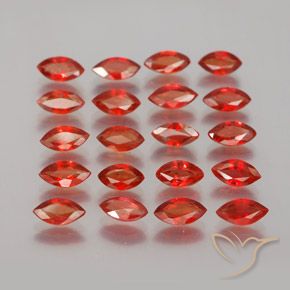 Shop natural 3.83ct Rouge feu Saphir gems, Marquise, from Tanzanie at GemSelect. In stock, global shipping!