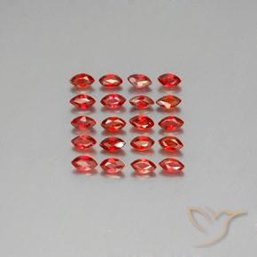 Shop natural 3.45ct Rouge foncé Saphir gems, Marquise, from Tanzanie at GemSelect. In stock, global shipping!