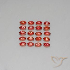 Shop natural 3.45ct Rouge foncé Saphir gems, Marquise, from Tanzanie at GemSelect. In stock, global shipping!