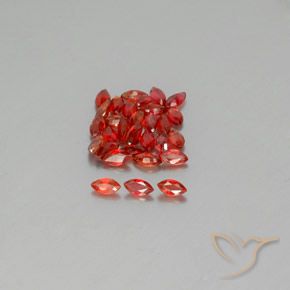 Achetez naturel 3,18ct orange saphir gems, marquise, en provenance tanzanie chez gemselect. en stock, livraison internationale!