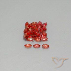 Achetez naturel 3,18ct orange saphir gems, marquise, en provenance tanzanie chez gemselect. en stock, livraison internationale!