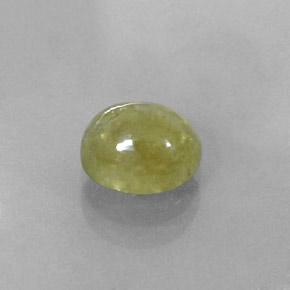 Saphir vert naturelle transparent, 2,30 ct, transparent / translucide