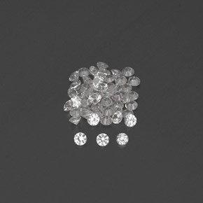 Achetez naturel ct blanc saphir gems, coupe roude, en provenance sri lanka (ceylan) chez gemselect. en stock, livraison internationale!