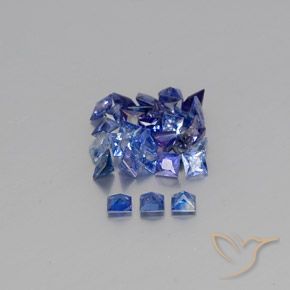 Achetez naturel 4,36ct bleue saphir gems, carré, en provenance madagascar chez gemselect. en stock, livraison internationale!