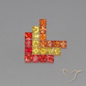 Shop natural 2.55ct Multicolore Saphir gems, Carré, from Tanzanie at GemSelect. In stock, global shipping!