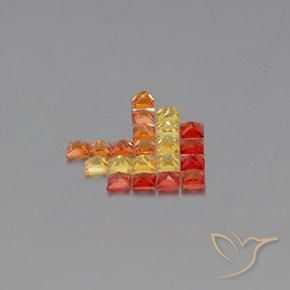 Shop natural 2.55ct Multicolore Saphir gems, Carré, from Tanzanie at GemSelect. In stock, global shipping!