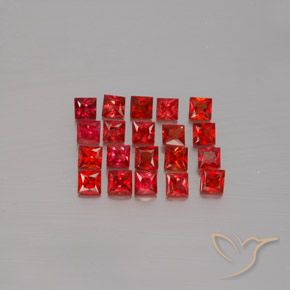 Shop natural 2.87ct Rouge vif Saphir gems, Carré, from Tanzanie at GemSelect. In stock, global shipping!