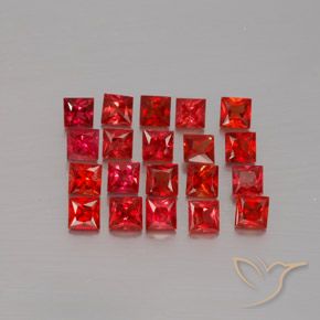 Shop natural 2.87ct Rouge vif Saphir gems, Carré, from Tanzanie at GemSelect. In stock, global shipping!
