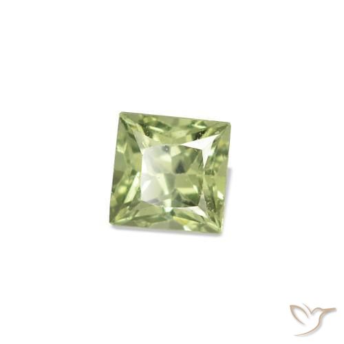 Shop natural 2.52ct Vert chaud Saphir gems, Carré, from Tanzanie at GemSelect. In stock, global shipping!