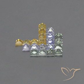 Shop natural 3.14ct Multicolore Saphir gems, Carré, from Tanzanie at GemSelect. In stock, global shipping!