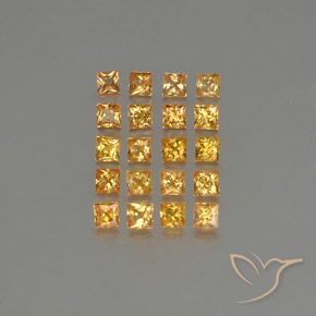 Shop natural 3.04ct Orange-or Saphir gems, Carré, from Tanzanie at GemSelect. In stock, global shipping!