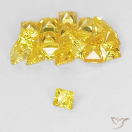 Shop natural 2.53ct Doré Saphir gems, Carré, from Tanzanie at GemSelect. In stock, global shipping!