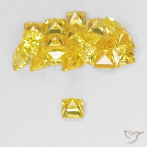 Shop natural 2.53ct Doré Saphir gems, Carré, from Tanzanie at GemSelect. In stock, global shipping!