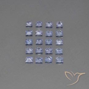 Shop natural 2.87ct Bleu pastel Saphir gems, Carré, from Madagascar at GemSelect. In stock, global shipping!