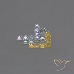 Shop natural 2.84ct Multicolore Saphir gems, Carré, from Tanzanie at GemSelect. In stock, global shipping!