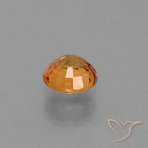 Saphir Orange moyen naturelle Tour, 0.73 ct, VS