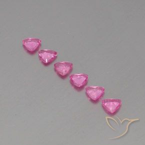 Shop natural 1.51ct Rose intense Saphir gems, Trillion, from Madagascar at GemSelect. In stock, global shipping!