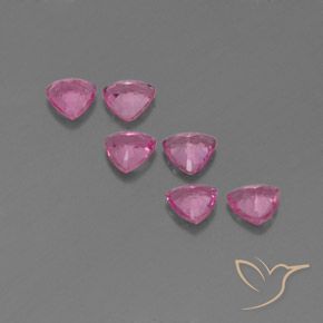Shop natural 1.60ct Rose pourpre royal Saphir gems, Trillion, from Madagascar at GemSelect. In stock, global shipping!