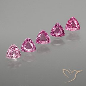 Shop natural 1.53ct Rose moyen Saphir gems, Trillion, from Tanzanie at GemSelect. In stock, global shipping!