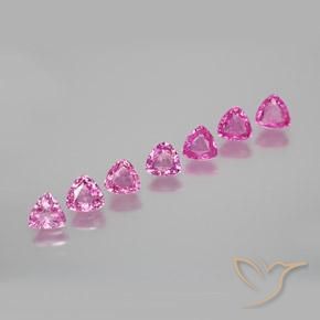 Shop natural 1.73ct Rose intense Saphir gems, Trillion, from Tanzanie at GemSelect. In stock, global shipping!